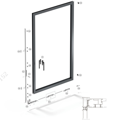 Lift And Slide Door System TSM04 from China manufacturer - 3H INC.