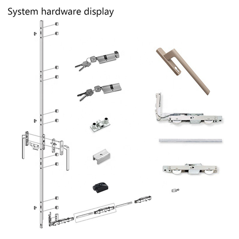 Lift and Sliding Door and Window Hardware System Accessories TSM02 from China manufacturer - 3H INC.