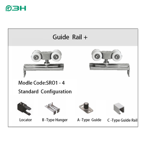 Wooden Sliding Door Hardware System from China manufacturer
