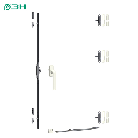 U Grooved Inwards Opening Micro-ventilation Hardware System
