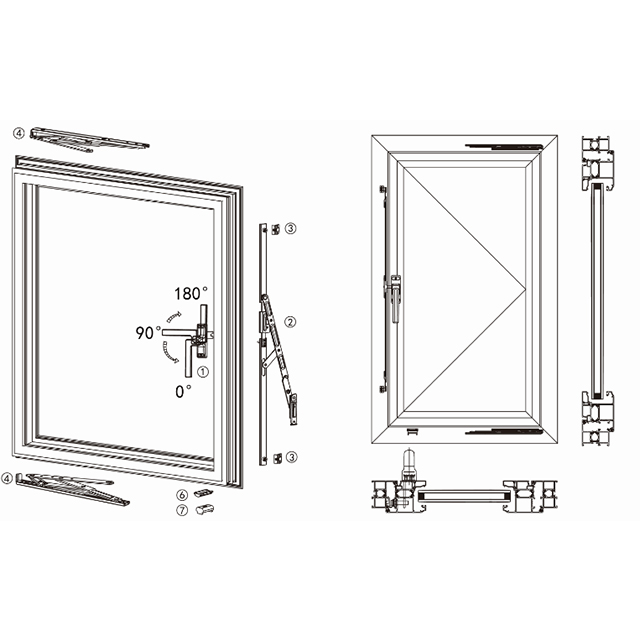 European-Standard-20-Groove-Outward-Opening-Interval-Ventilating-System-1 European-Standard-20-Groove-Outward-Opening-Interval-Ventilating-System-1