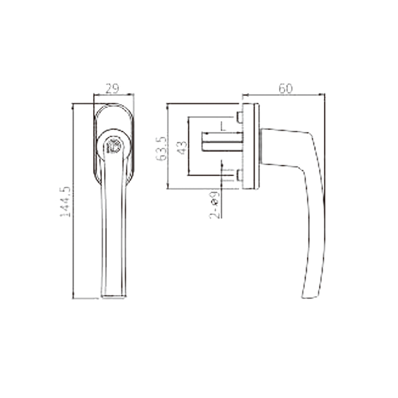 PCZ06-upvc-handle 1