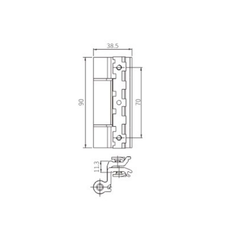 jx136-door-hinge