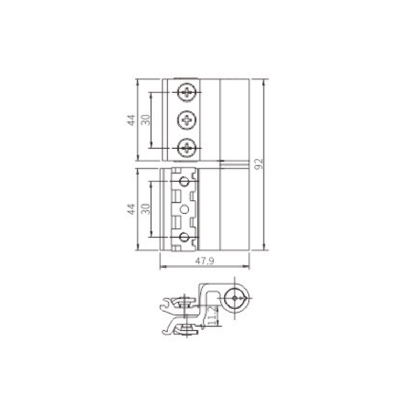 jx144-window hinge 1 jx144-window hinge 1