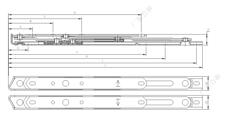 Factory price high quality stainless steel 304 friction stay for UPVC casement windows PHKS 2 Factory price high quality stainless steel 304 friction stay for UPVC casement windows PHKS 2
