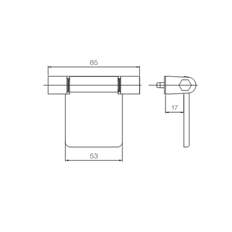 High quality window hinge for UPVC inward casement window PJH01 1
