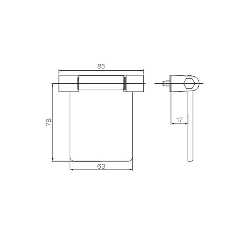 High quality window hinge for UPVC inward casement window PJH02 1