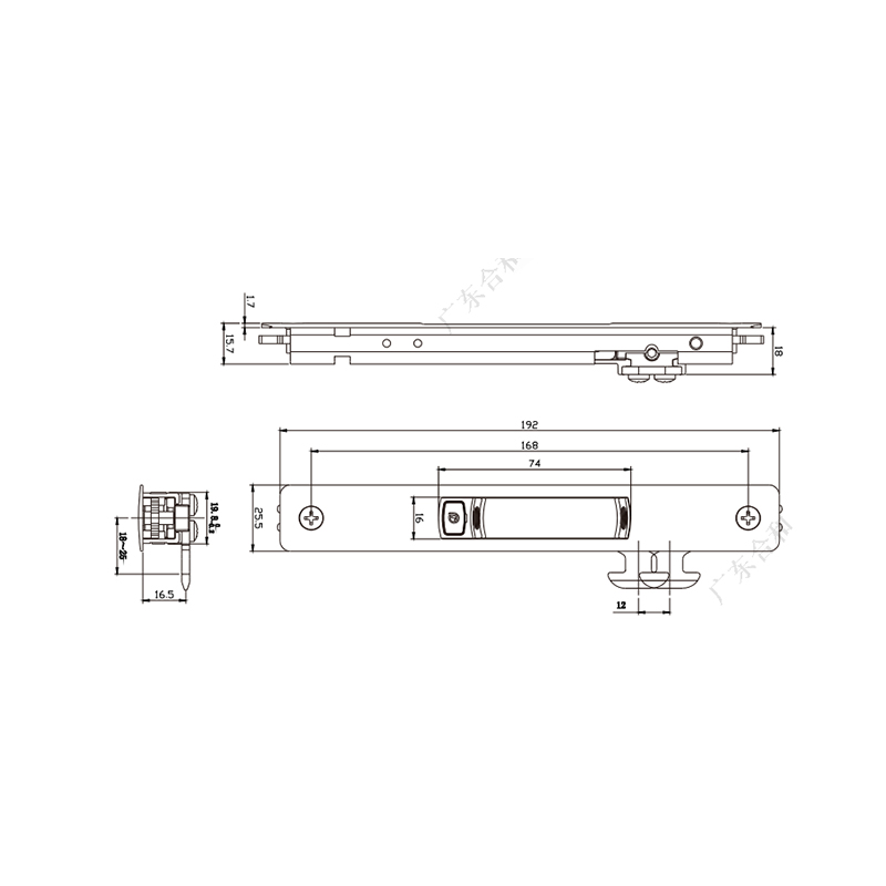 Sliding-Window-Aluminum-Alloy-Latch-Lock-Accessories Sliding-Window-Aluminum-Alloy-Latch-Lock-Accessories