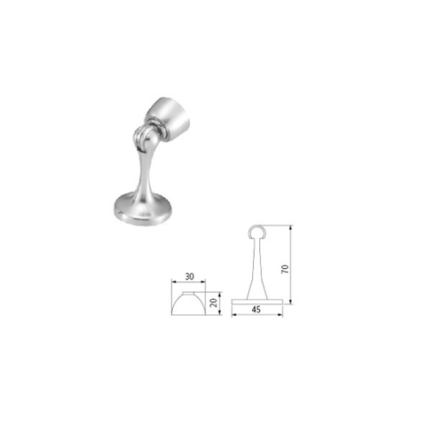 Stainless Steel Custom Solid Door Stopper HW-DS27